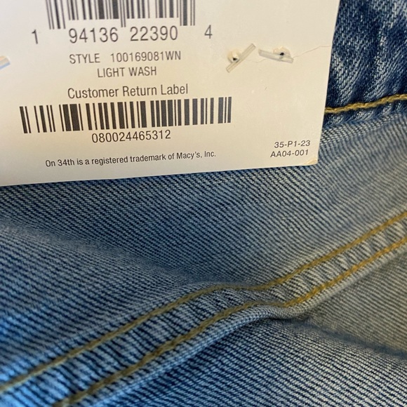 On 34th Cargo Jeans Plus NWT Size 24W - Picture 6 of 8